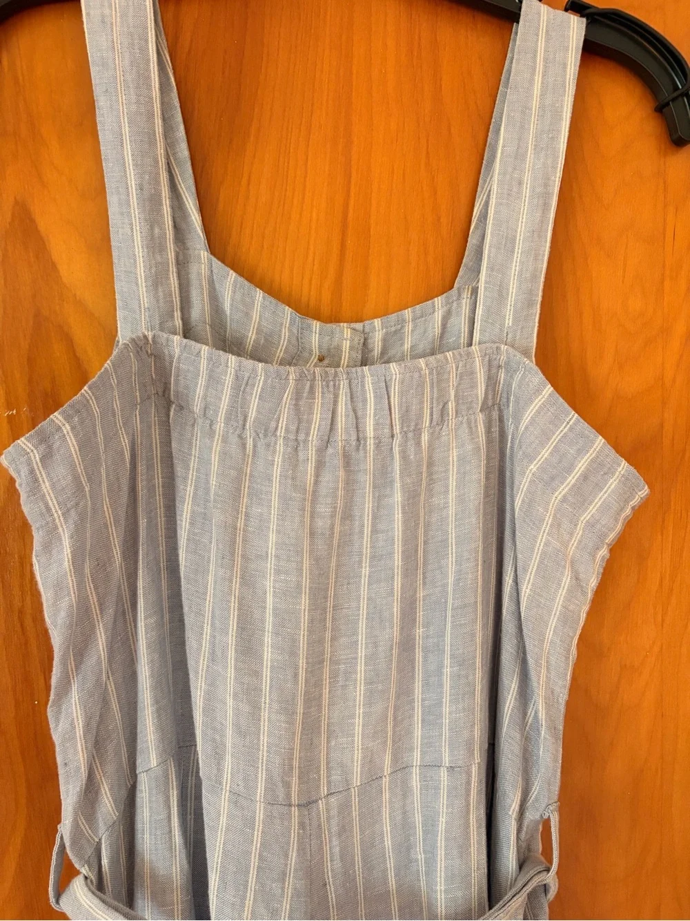 Everlane Linen Tie-Waist Jumpsuit